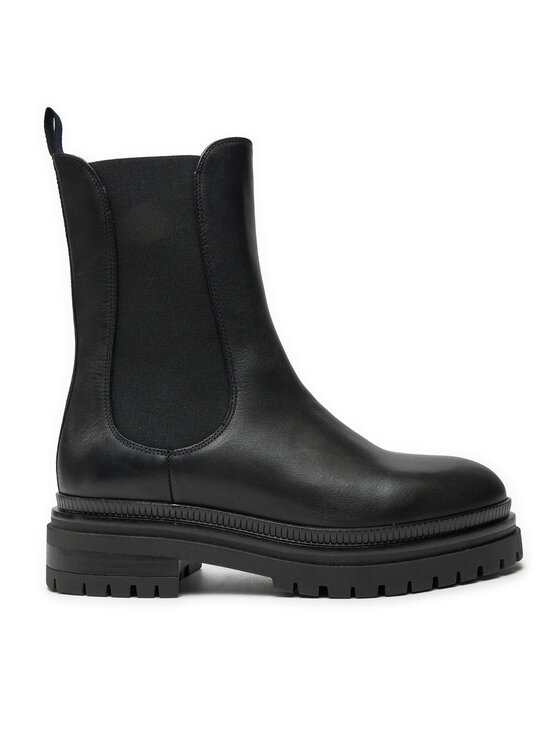 Weekend Max Mara Weekend Max Mara Боти тип челси Livrea 24257960346 Черен
