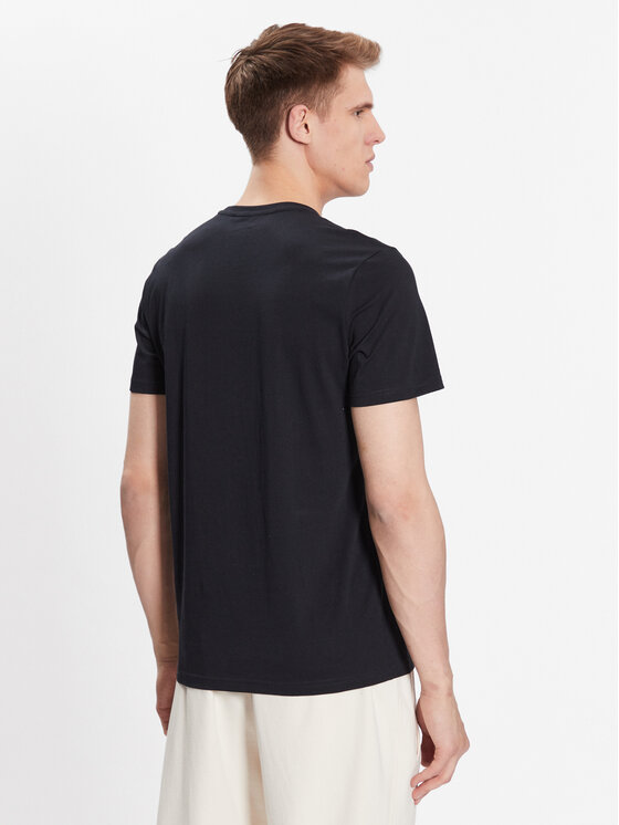 4F 4F Póló 4FSS23TTSHM539 Sötétkék Regular Fit