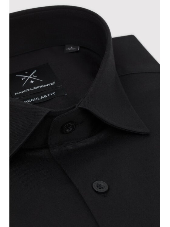 Pako Lorente Pako Lorente Koszula P000B-1X-012 Czarny Regular Fit