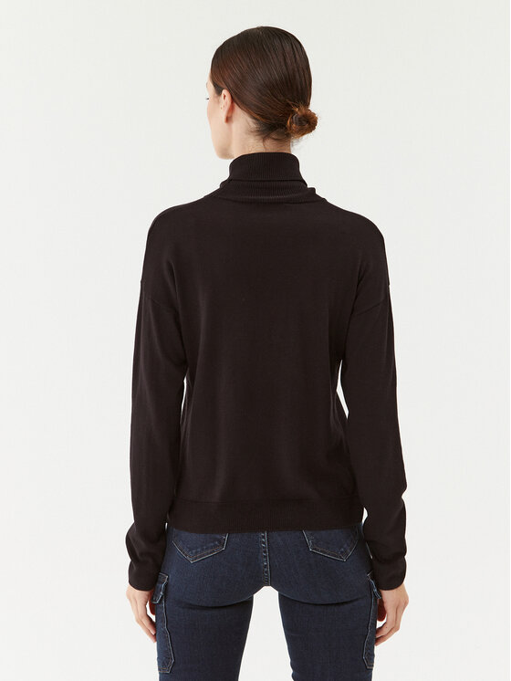 United Colors Of Benetton United Colors Of Benetton Гольф 103CD200R Чорний Regular Fit