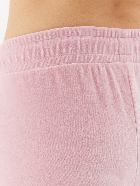 2005 2005 Sportinės kelnės Velour Sweats Rožinė Straight Fit