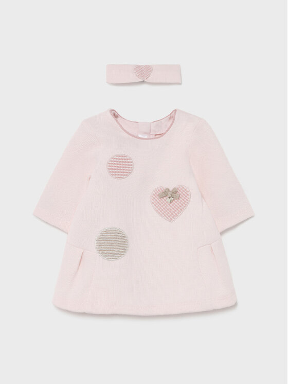 Vestito da giorno 2802 Rosa Regular Fit