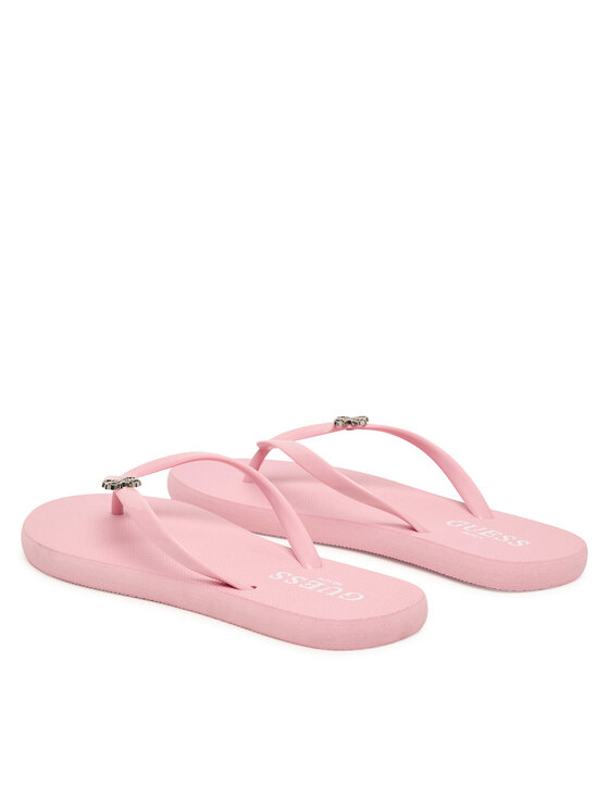 Guess Guess В'єтнамки E6GZ14 BB00F Світло-рожевий