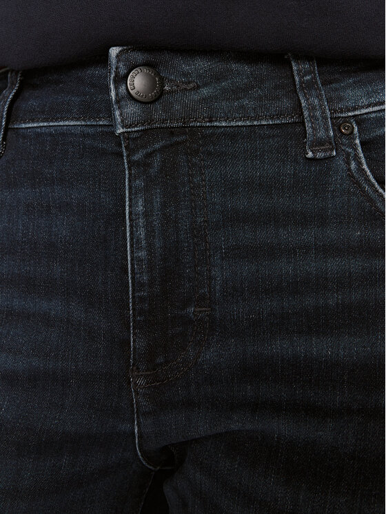 Mustang Mustang Jeans hlače Crosby 1013593 Mornarsko modra Straight Fit