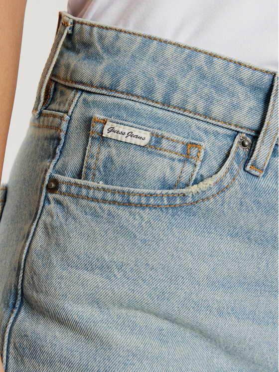 Guess Jeans Guess Jeans Jeans hlače W5RA98 D5M45 Modra Regular Fit