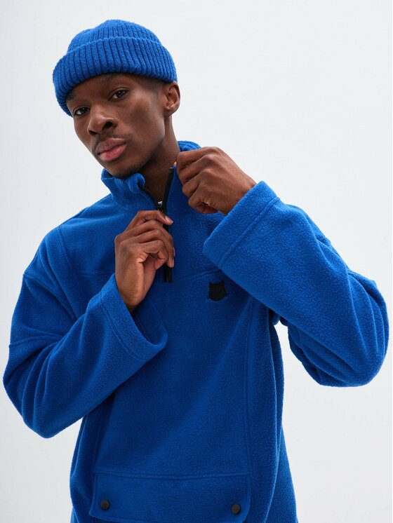 CAT by maniita lacitta CAT by maniita lacitta Polar Fleece sweatshirt Niebieski Loose Fit