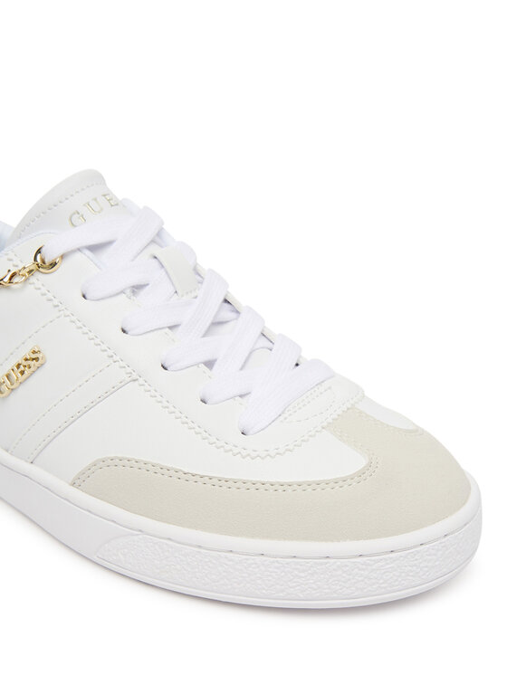 Guess Guess Sneakersy FLTNAO LEA12 Biały