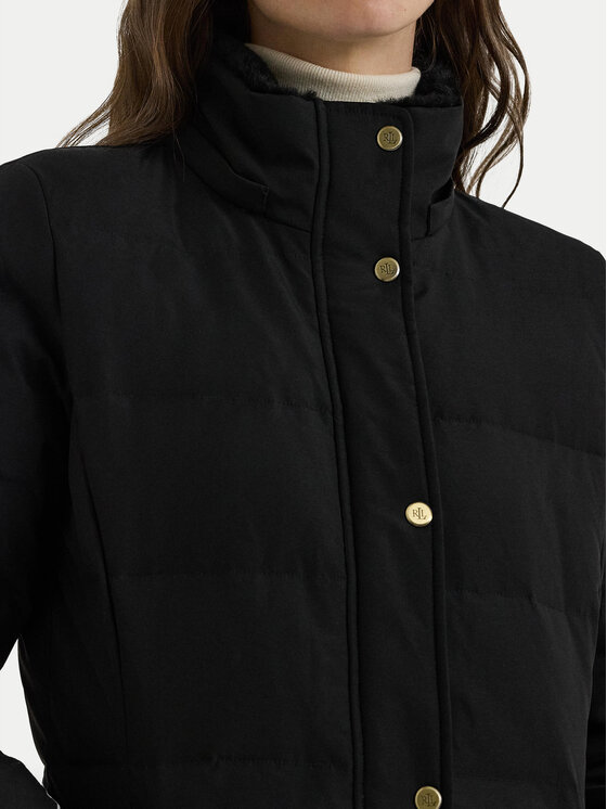 LAUREN RALPH LAUREN LAUREN RALPH LAUREN Пухено яке 297957509001 Черен Regular Fit