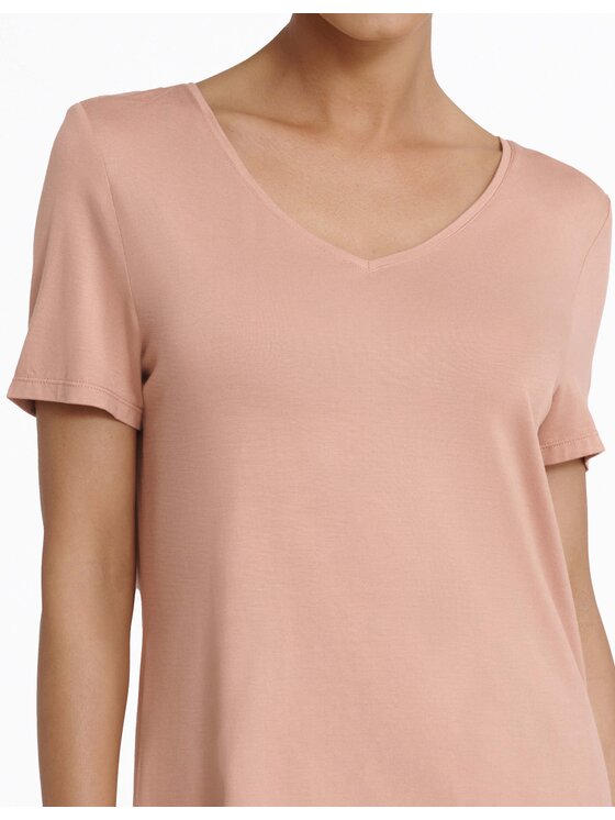 Esotiq Esotiq Piżama 41135-39X Różowy Regular Fit