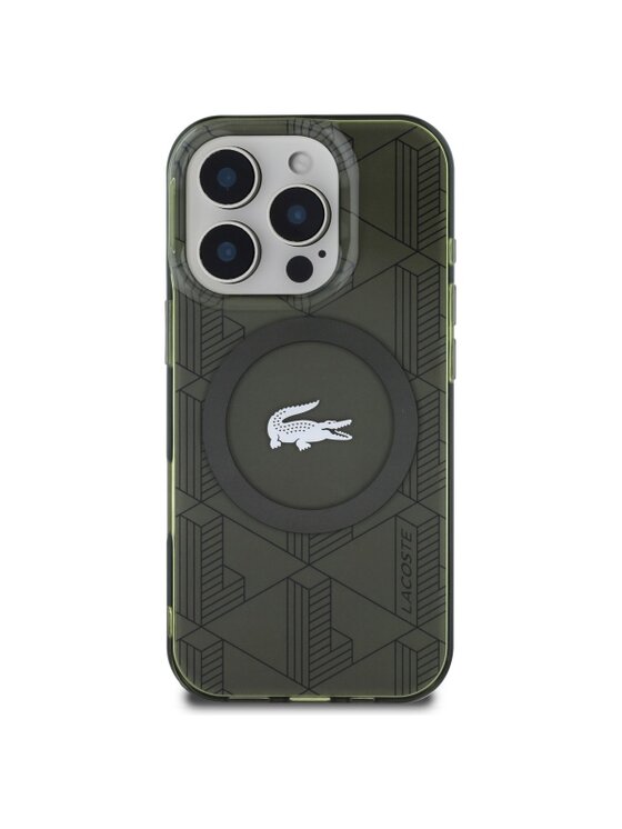 Lacoste Lacoste Etui na telefon Apple iPhone 16 Pro Khaki