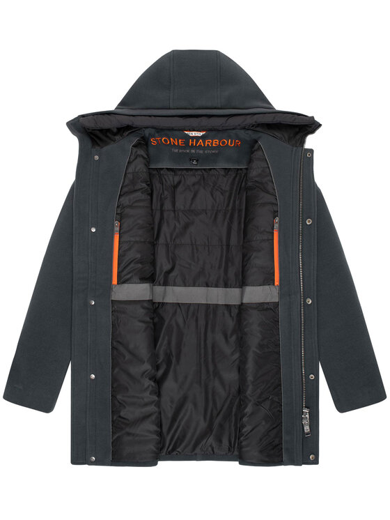 Stone Harbour Stone Harbour Kurtka zimowa Fenroos Szary Regular Fit