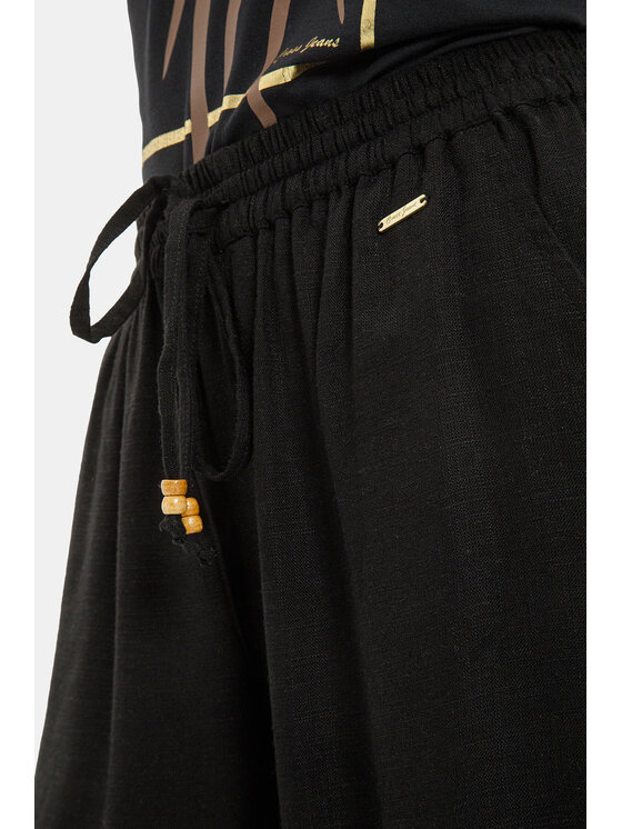 Cross Jeans Cross Jeans Spodnie materiałowe 80171-020 Czarny