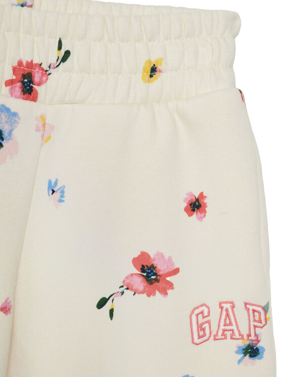 Gap Gap Spodnie dresowe 742132-02 Écru Relaxed Fit