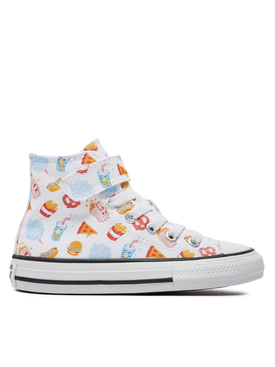 Converse Converse Tornacipő Chuck Taylor All Star Easy On Snacks A07377C Fehér