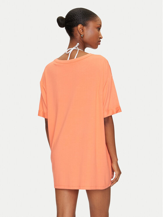 Guess Guess T-shirt E5GI07 K68D2 Arancione Regular Fit