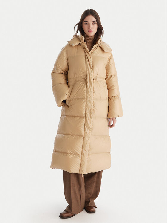 ViCOLO ViCOLO Geacă din puf TF0086 Bej Regular Fit