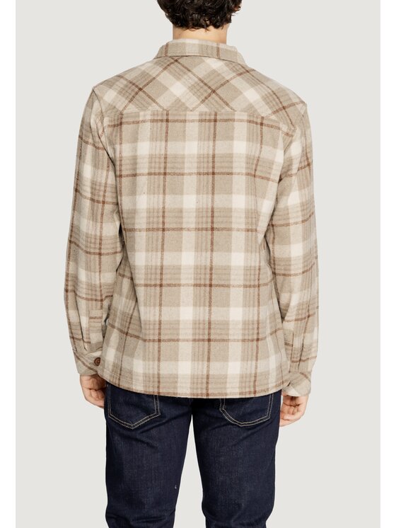 HAMAKI-HO HAMAKI-HO Camicia GBI1581H Beige Shirt Fit