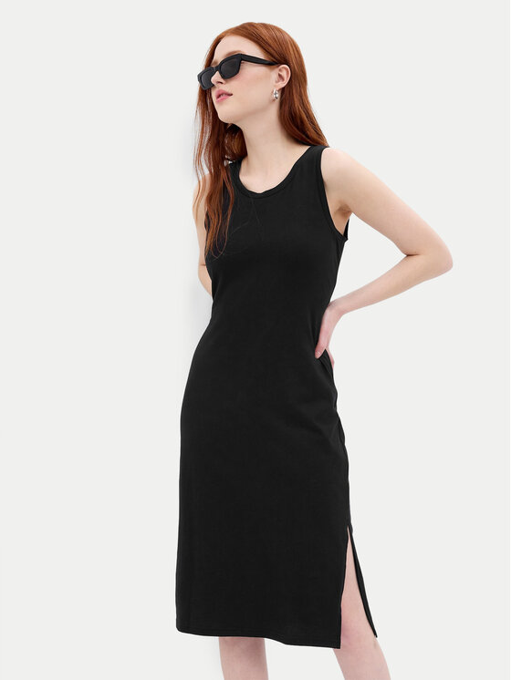 Gap Φόρεμα καλοκαιρινό 624686-01 Μαύρο Slim Fit