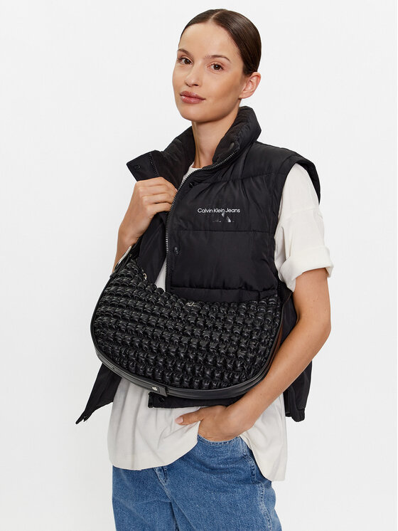 Calvin Klein Jeans Handtasche Crescent Buckle Crossbody K60K611036 