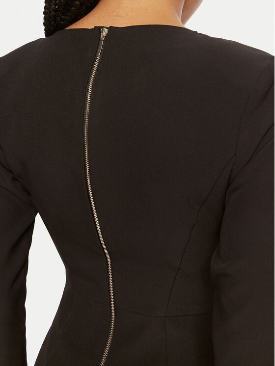 ACCESS FASHION ACCESS FASHION Cocktail obleka 44-3329-468 Črna Slim Fit