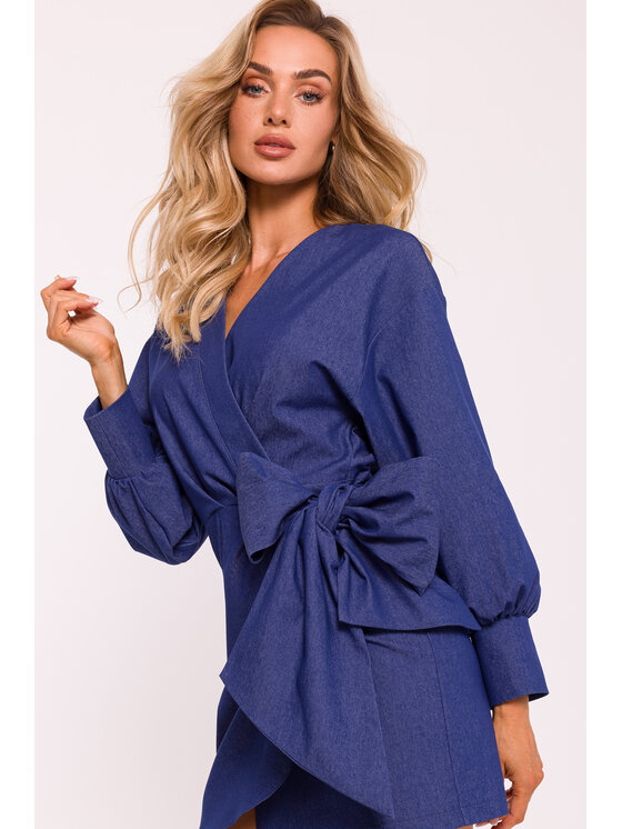 Made of Emotion Made of Emotion Vestito da giorno m802 Blu Active Fit