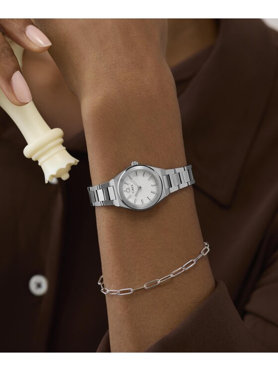 Timex Timex Hodinky TW2Y68500 Stříbrná