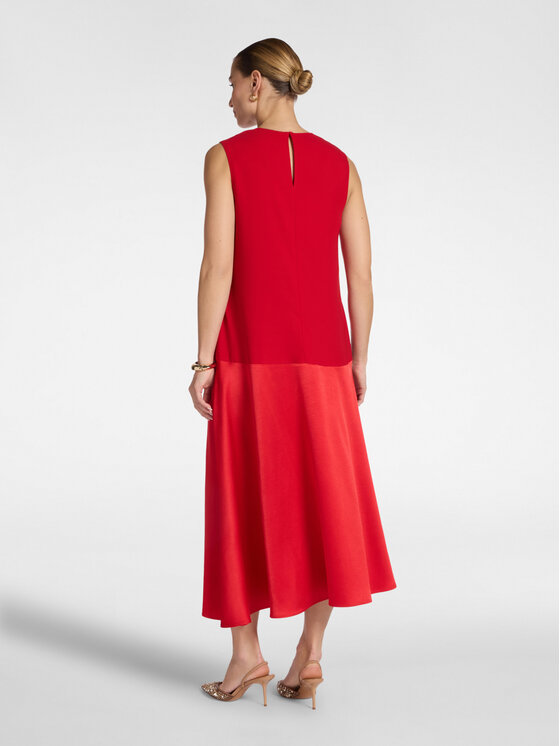 Elena Mirò Elena Mirò Abito da cocktail 7069P000278N016 Rosso A-Line Fit