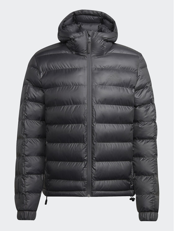 adidas adidas Зимова куртка 3-Stripes Sdp Badge Of Sport GV5330 Сірий Standard Fit