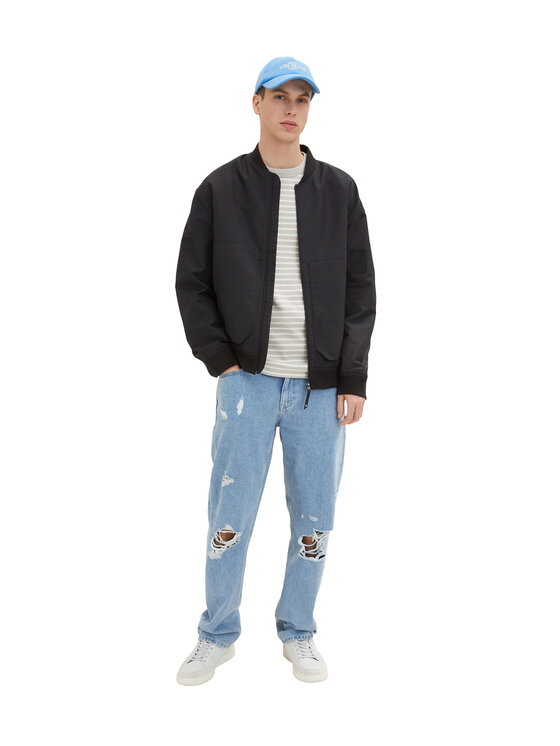 Tom Tailor Denim Tom Tailor Denim Μπόμπερ μπουφάν 1034850 Μαύρο