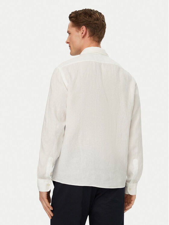 BOSS BOSS Риза H-Liam 50556077 Бял Regular Fit