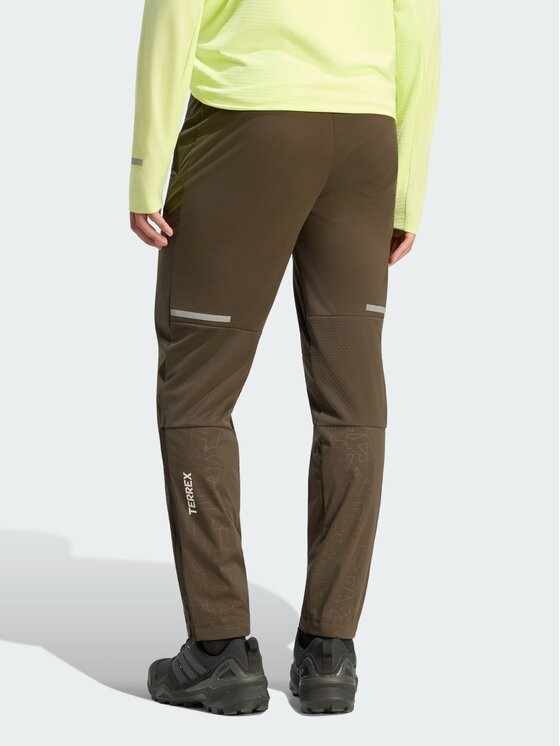 adidas adidas Spodnie zimowe 171007 Zielony Slim Fit