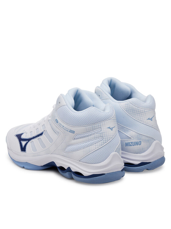Mizuno Mizuno Zāles apavi Wave Voltage 2 Mid V1GA2465 Balts