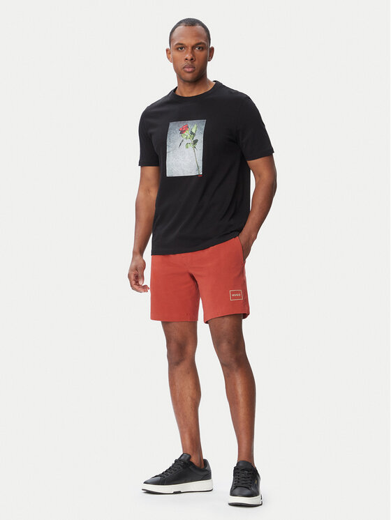 HUGO HUGO Spordišortsid Laze 50525247 Heleроosa Regular Fit