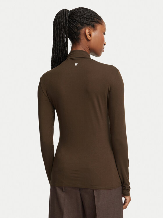 Weekend Max Mara Weekend Max Mara Golf Multif 2625946012 Brązowy ciemny Regular Fit