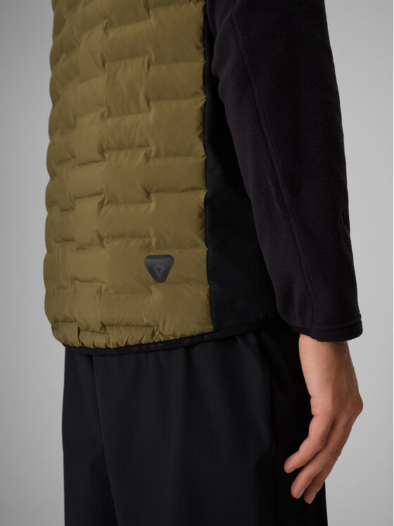 4F 4F Kamizelka TREKKING Khaki Regular Fit