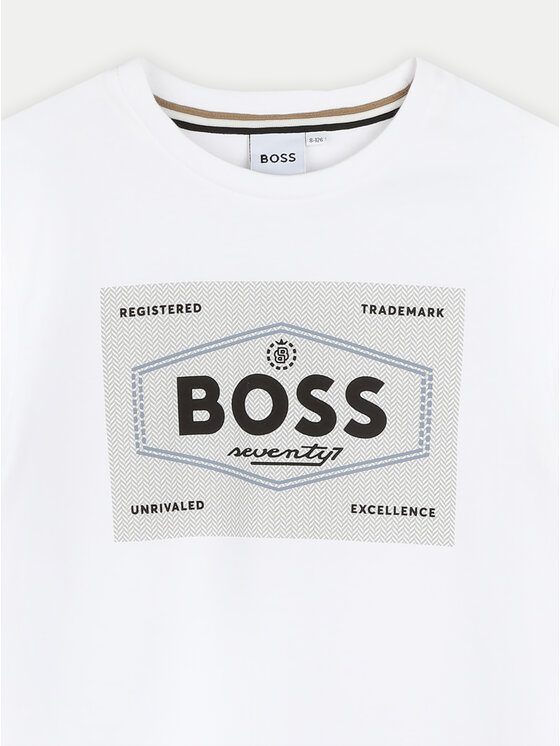 BOSS Boss Palaidinė J51221 S Balta Regular Fit