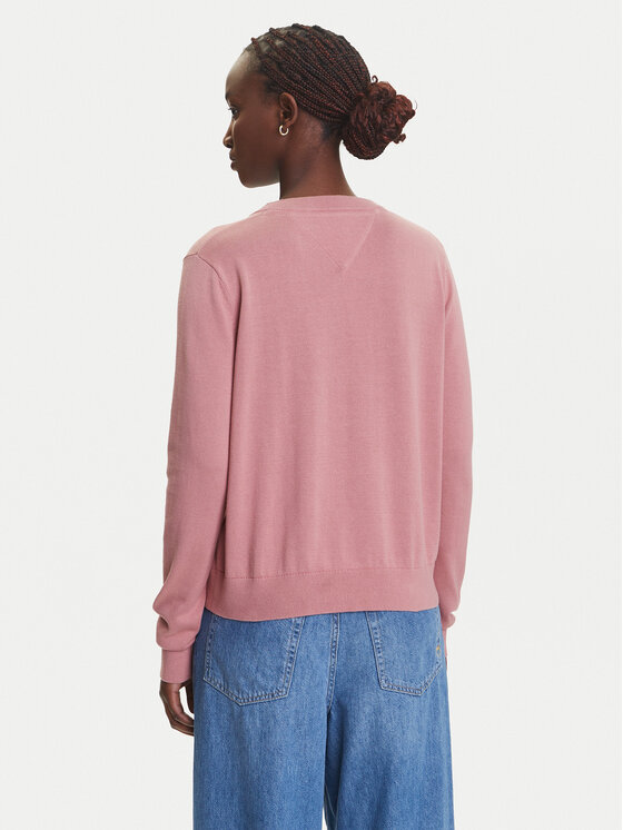 Tommy Jeans Tommy Jeans Maglione Essential DW0DW19888 Rosa Regular Fit