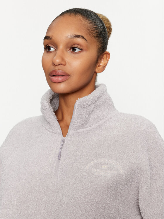 4F 4F Fliis 4FAW23TFLEF140 Lilla Regular Fit
