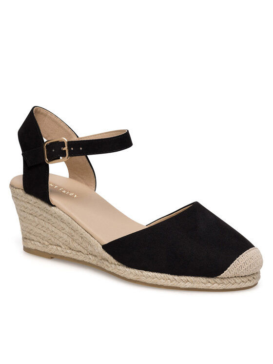 Jenny Fairy Jenny Fairy Espadryle WYL2610-2 Czarny