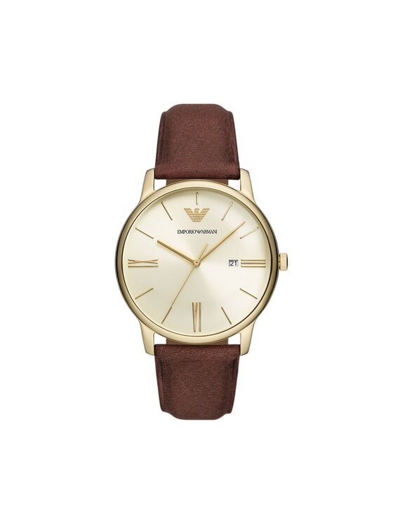 Emporio Armani Emporio Armani Годинник Minimalist AR11610 Коричневий