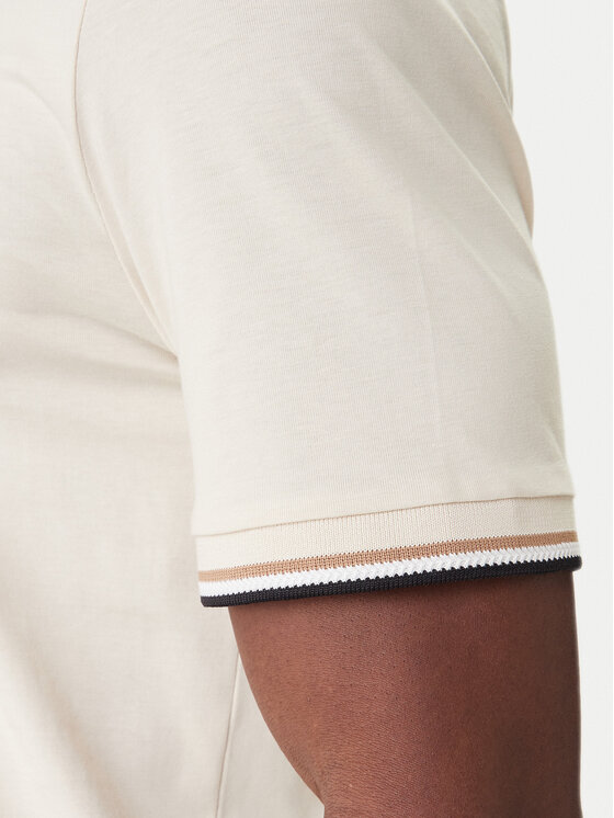 BOSS BOSS T-krekls Thompson 04 50501097 Écru Regular Fit