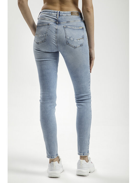 Cross Jeans Cross Jeans Jeansy N 497-232 Błękitny Skinny Fit