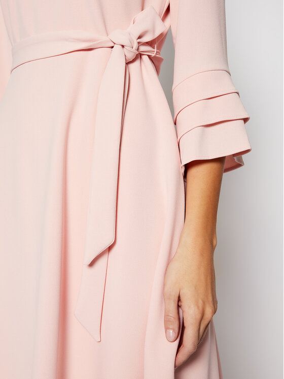 DKNY DKNY Koktejlové šaty DD0K1042 Růžová Regular Fit