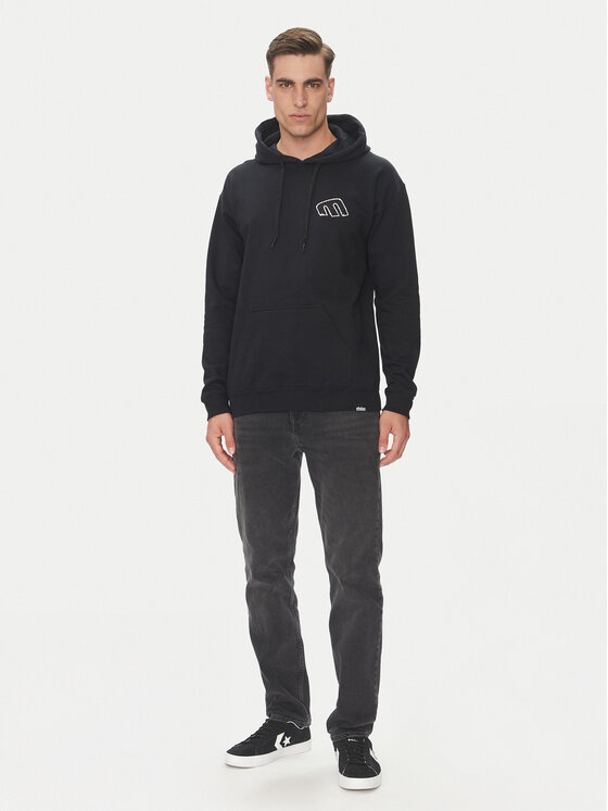 Etnies Etnies Sweatshirt Rebel E 4130003970 Schwarz Regular Fit