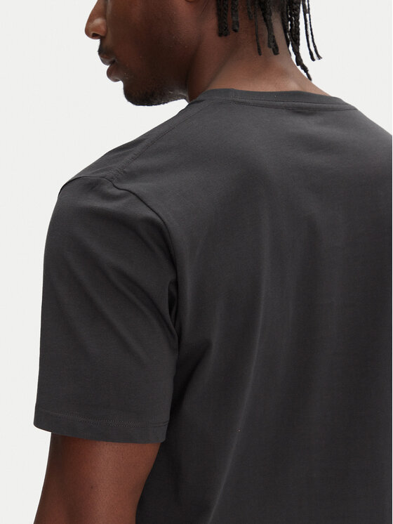 Wrangler Wrangler Футболка Americana 112362790 Чорний Regular Fit