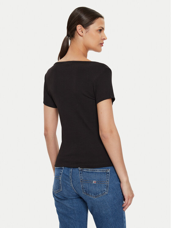 Tommy Jeans Tommy Jeans T-särk Henley DW0DW18669 Must Slim Fit
