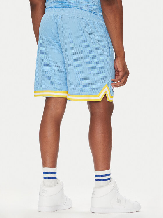 Puma Puma Szorty sportowe Hoops Manchester City 631694 Błękitny Regular Fit