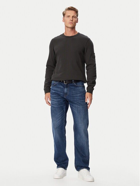 Calvin Klein Jeans Calvin Klein Jeans Пуловер LV04RJ209G Тъмнокафяв Regular Fit