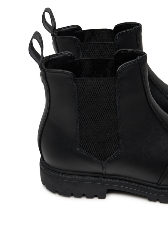 Guess Guess Μποτάκια με λάστιχο Sidney Beatles FMFSBE SUE15 Μαύρο