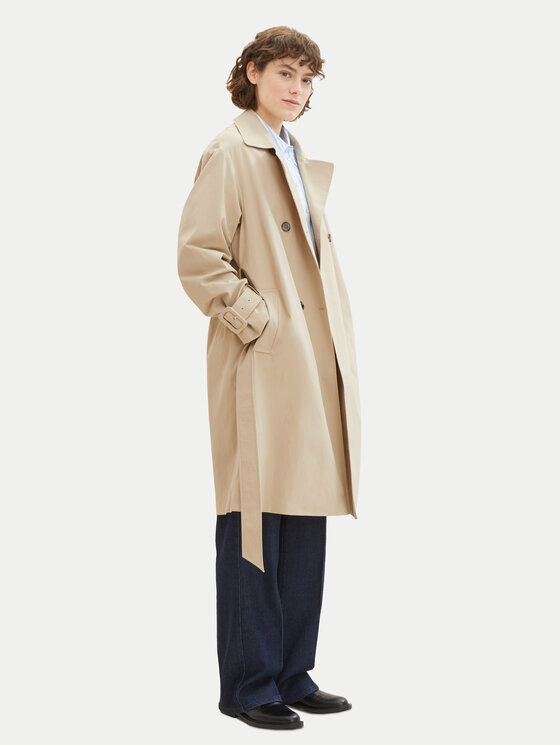 Tom Tailor Tom Tailor Trench 1040488 Bež Loose Fit